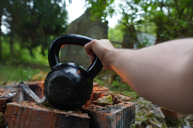 kettlebells - trening 20 minut